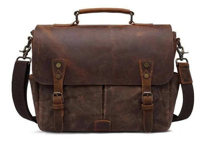 Mens Canvas Camera Handbag Camera Side Bag Camera Messenger Bag for Men