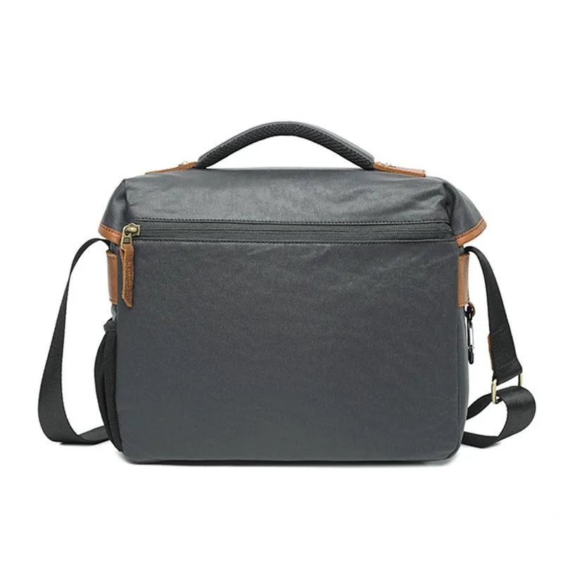 Mens Canvas Camera Messenger Bag Side Bag Courier Bag Camera Shoulder Bag for Men
