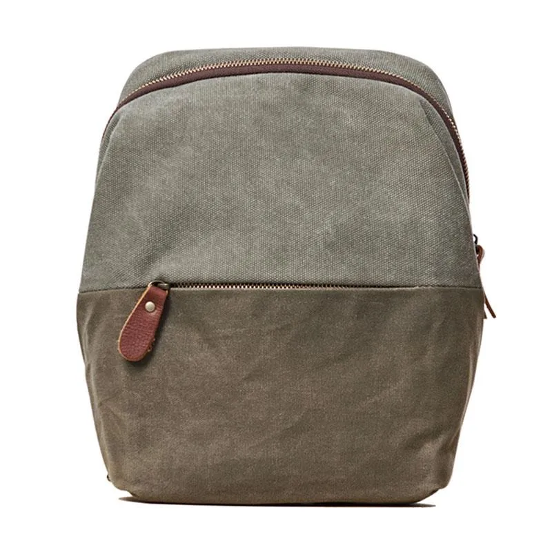 Mens Canvas Gray Cool Messenger Bag Side Bag Canvas Shoulder Bag for Men