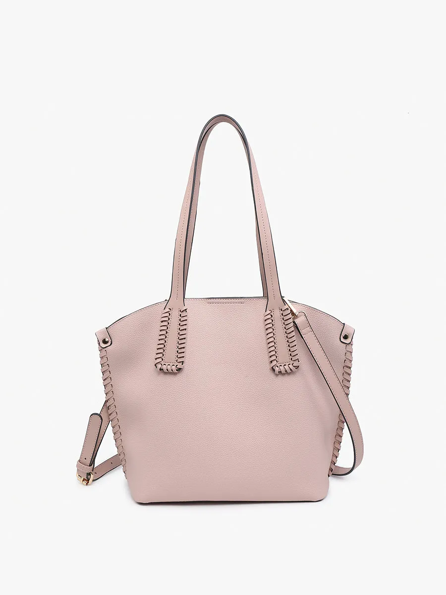Micah Vegan Whipstitch Tote
