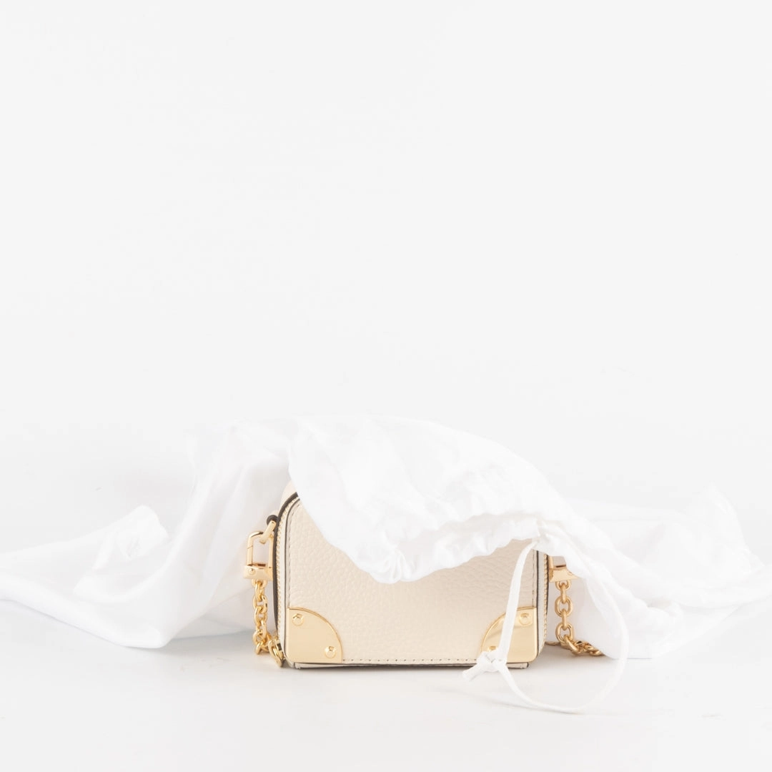 Michael Kors Estelle Micro Pebbled Leather Crossbody Bag