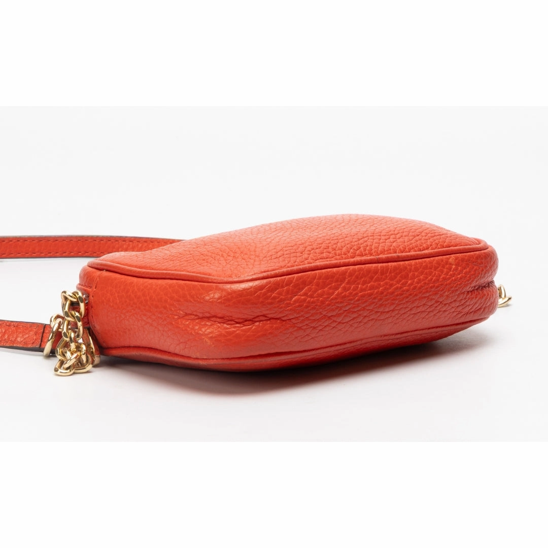 Michael Kors Fulton Pebbled Leather Camera Crossbody Bag