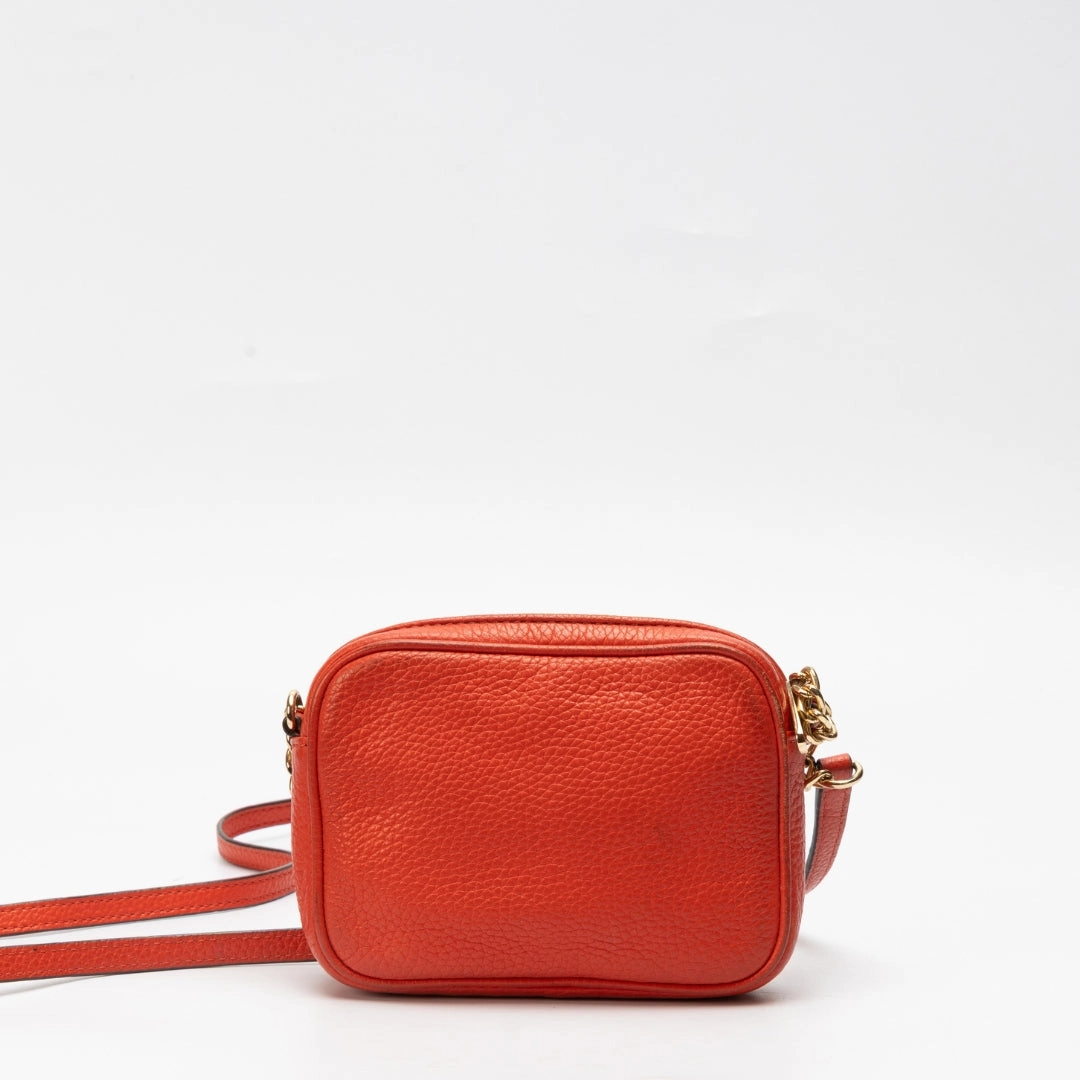 Michael Kors Fulton Pebbled Leather Camera Crossbody Bag
