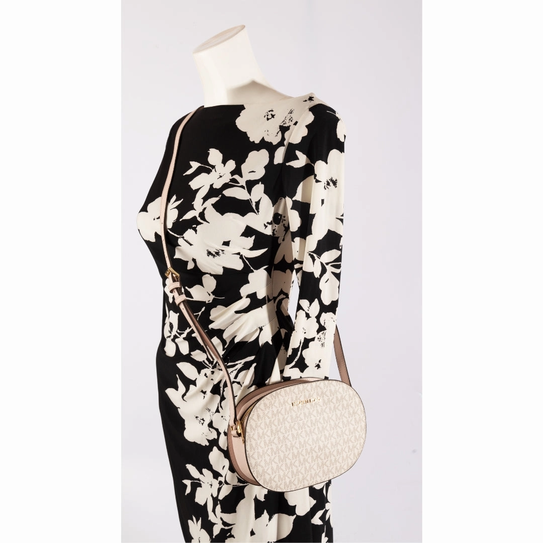 Michael Kors Jet Set Travel Medium Logo Crossbody Bag