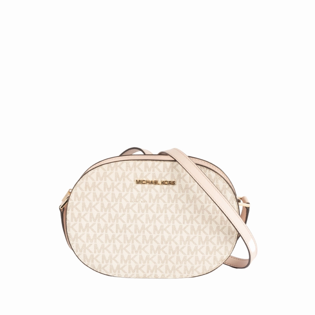 Michael Kors Jet Set Travel Medium Logo Crossbody Bag