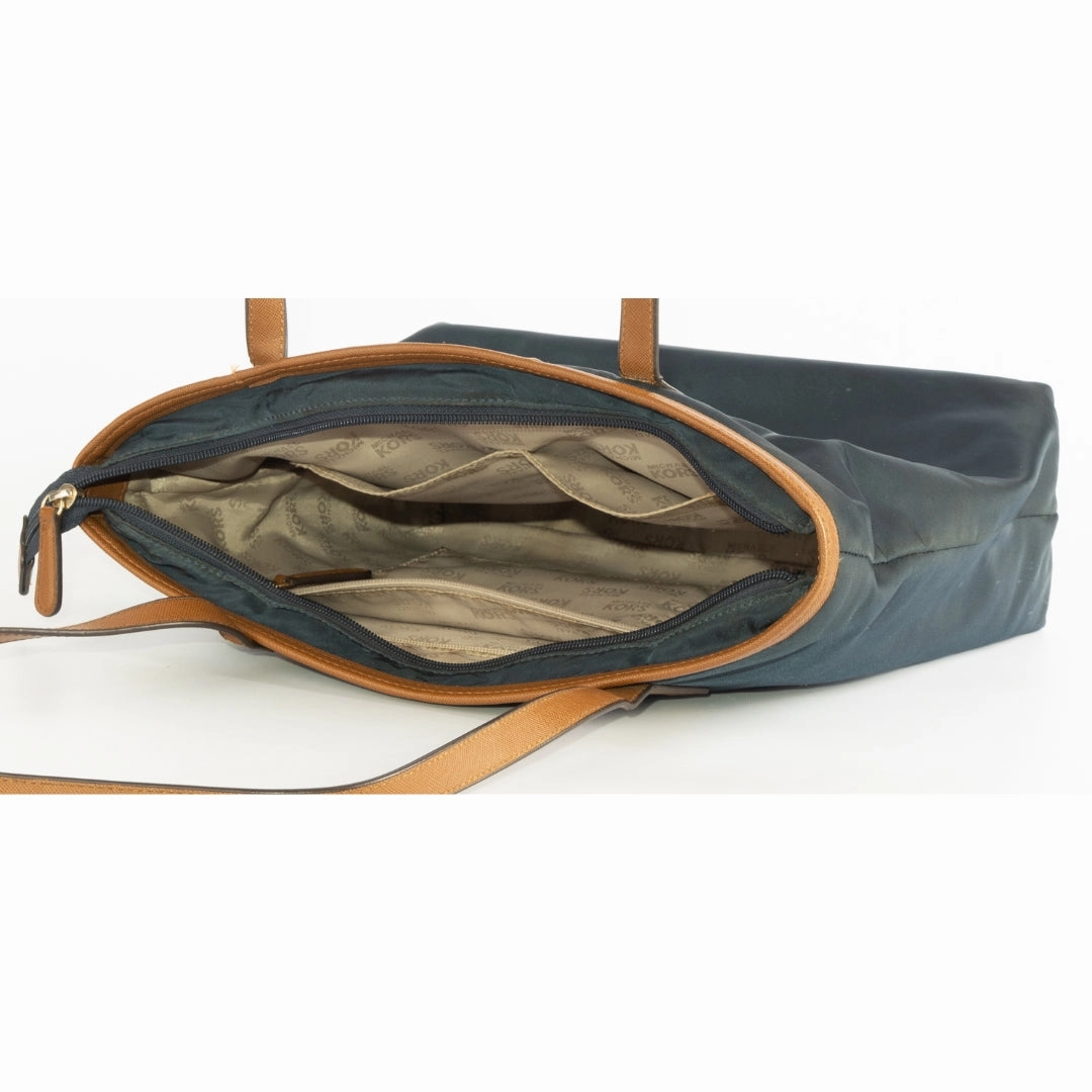 Michael Kors Kempton Navy Nylon Shoulder Bag