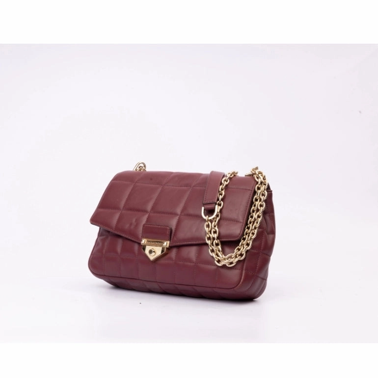Michael Kors Soho Quilted Fold-Over Shoulder Bag