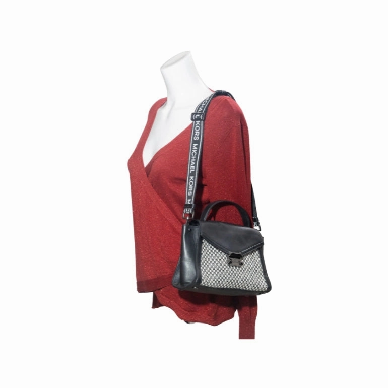 Michael Kors Whitney Checkerboard Logo Crossbody Bag