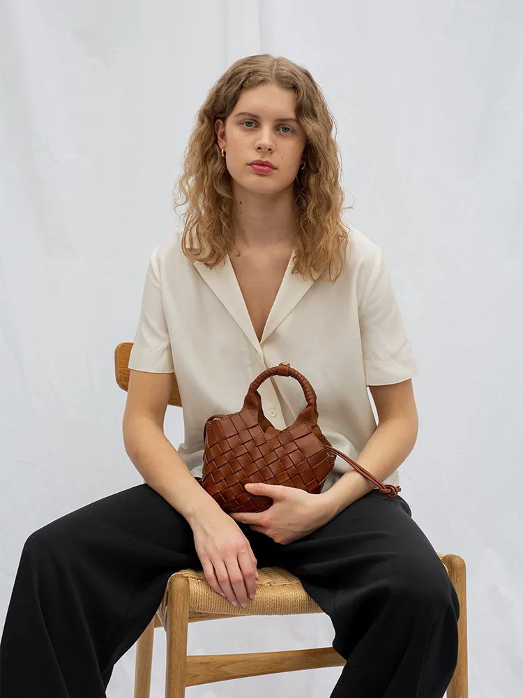 MISU MINI Nutmeg Mix Crossbody bag