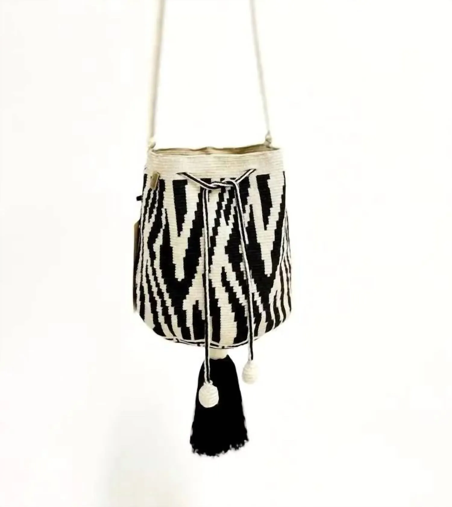 Mochilla Bag In Black Zebra