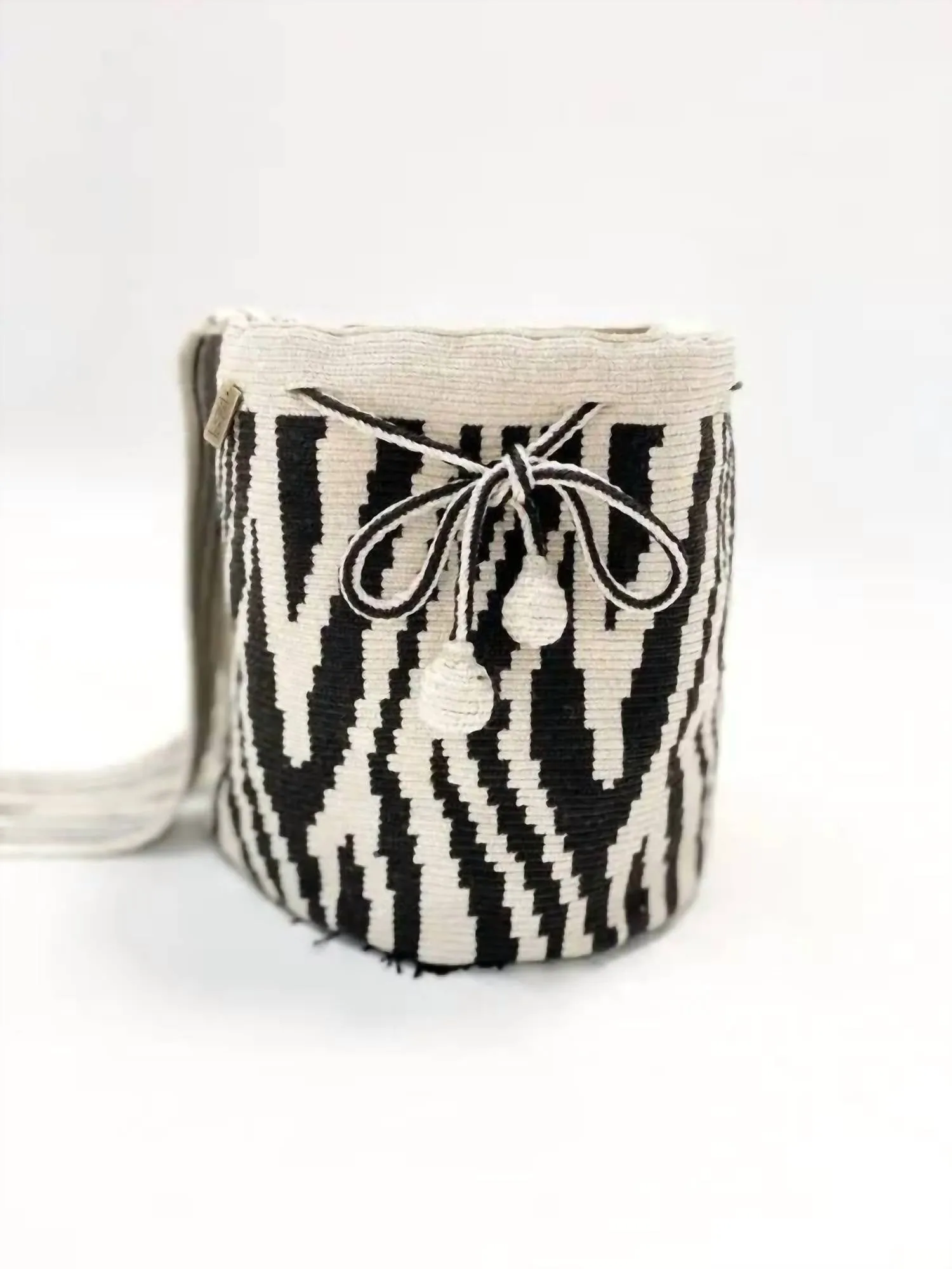 Mochilla Bag In Black Zebra