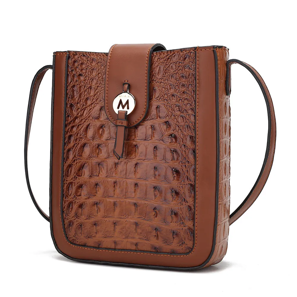 Molly Croco Crossbody Handbag for Women