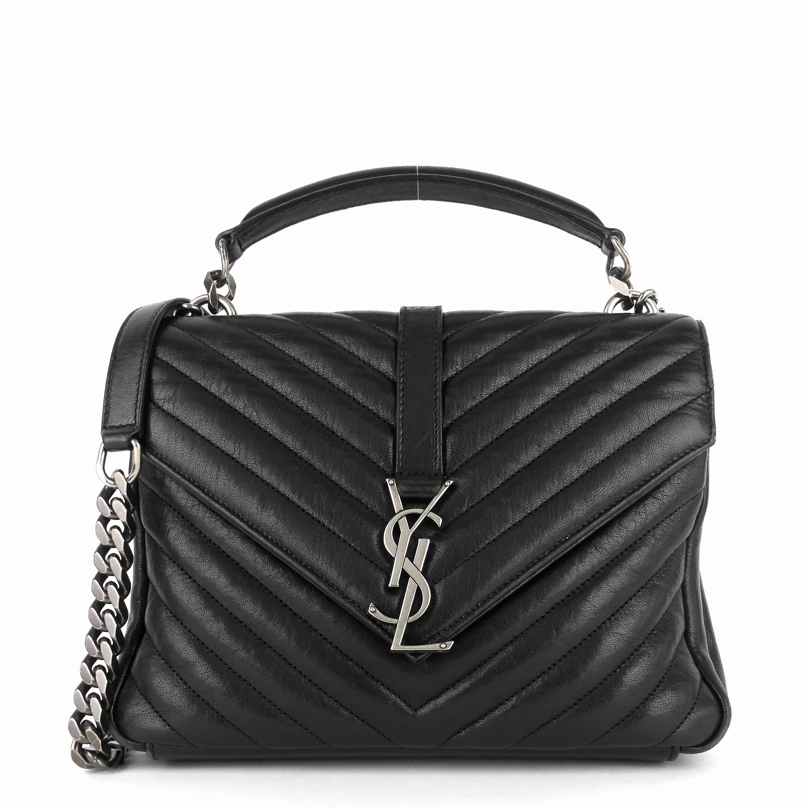 Monogram Collge Medium Matelass Calfskin Bag