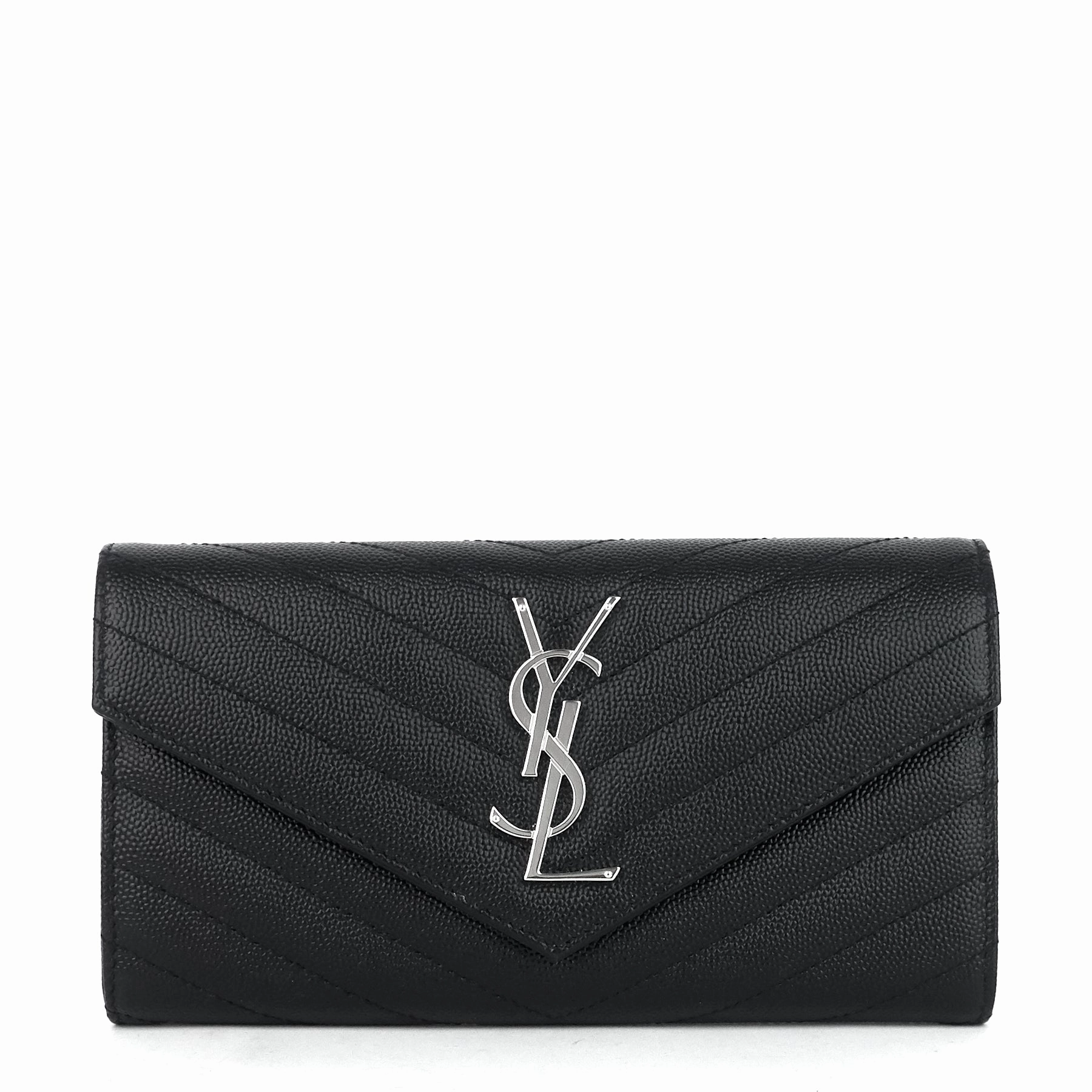Monogramme Large Leather Envelope Flap Wallet