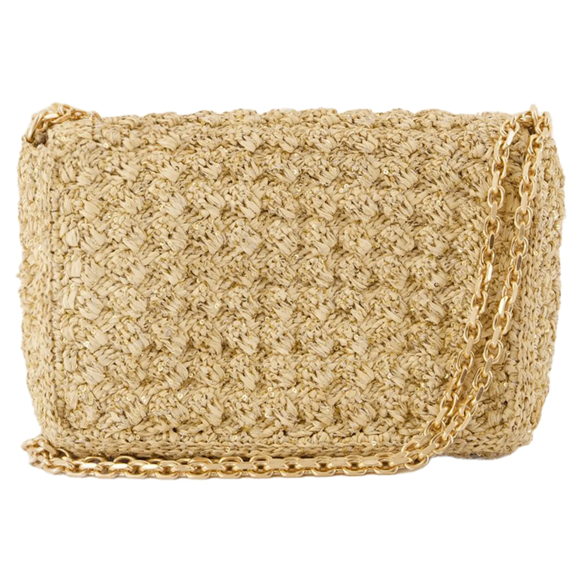 Moon Moyen Crossbody - Vanessa Bruno - Cotton - Neutral