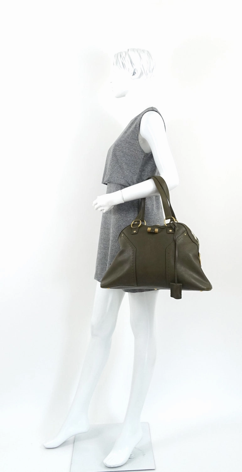 Muse Grained Leather Large Handbag