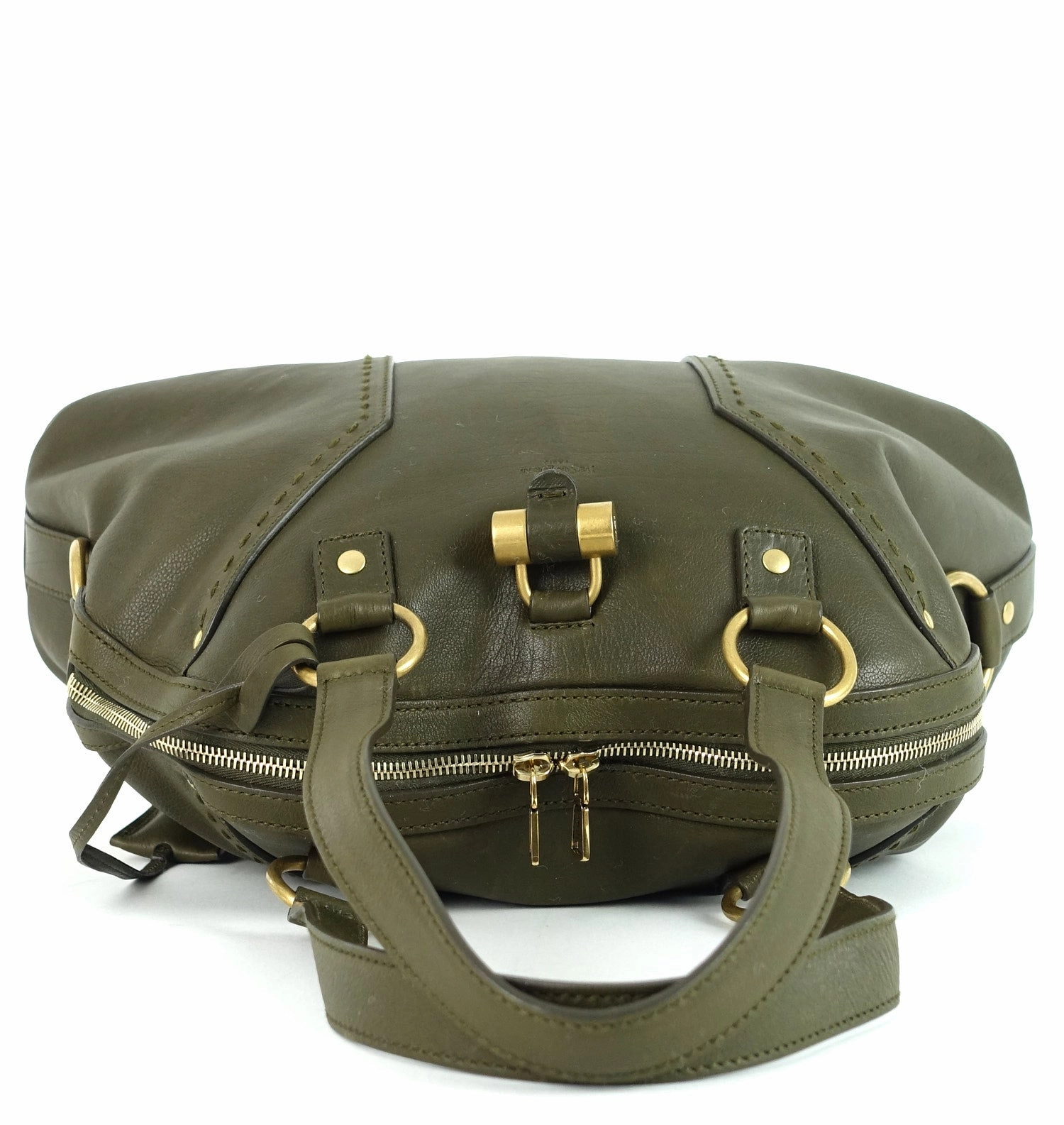 Muse Grained Leather Large Handbag