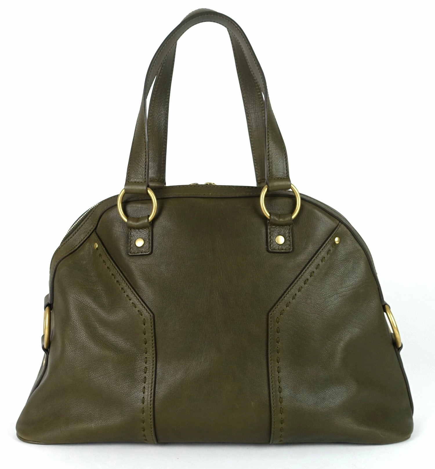 Muse Grained Leather Large Handbag