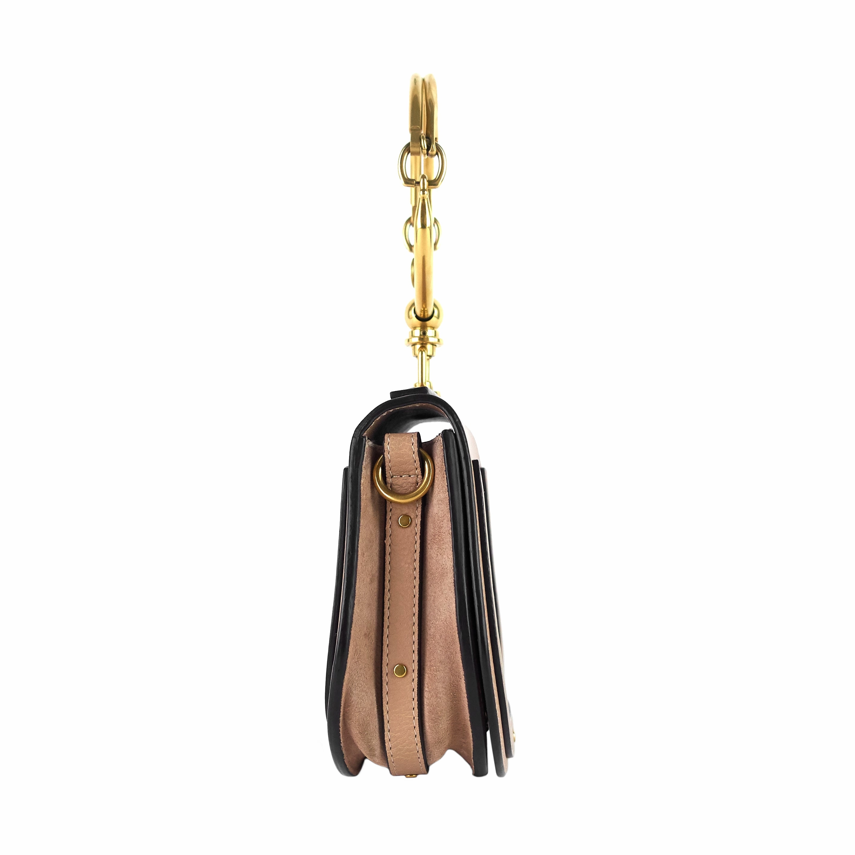 Nile Small Calfskin Leather Bracelet Bag