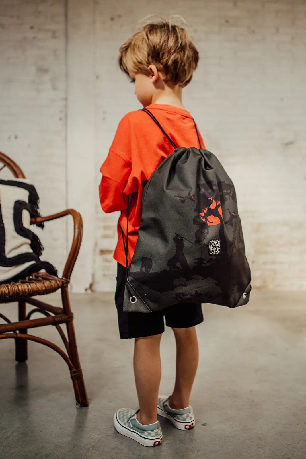 Ninja Story Gymbag Carbon