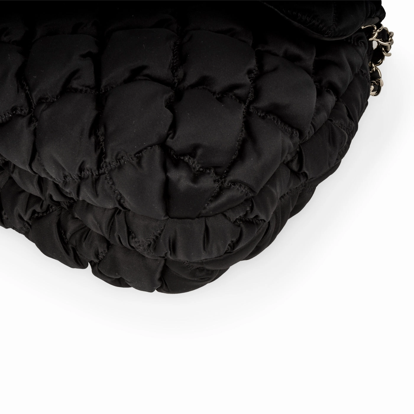 Nylon Puffy Shoulder Bag