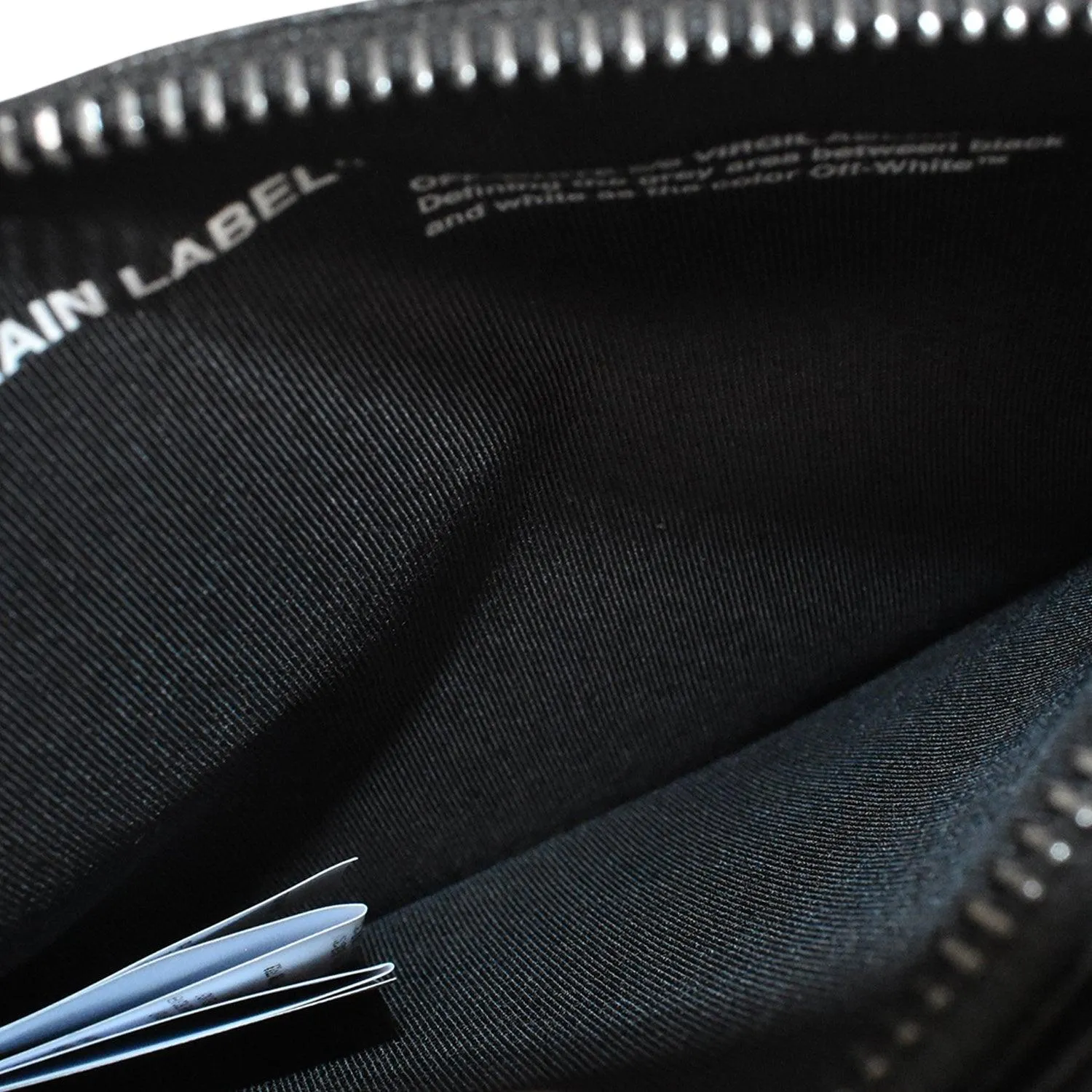Off-White Zip Pouch