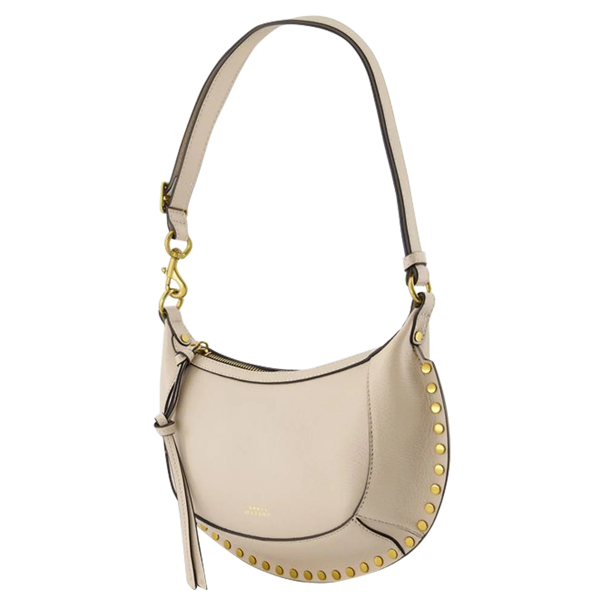Oskan Moon Purse - Isabel Marant - Leather - Light Beige
