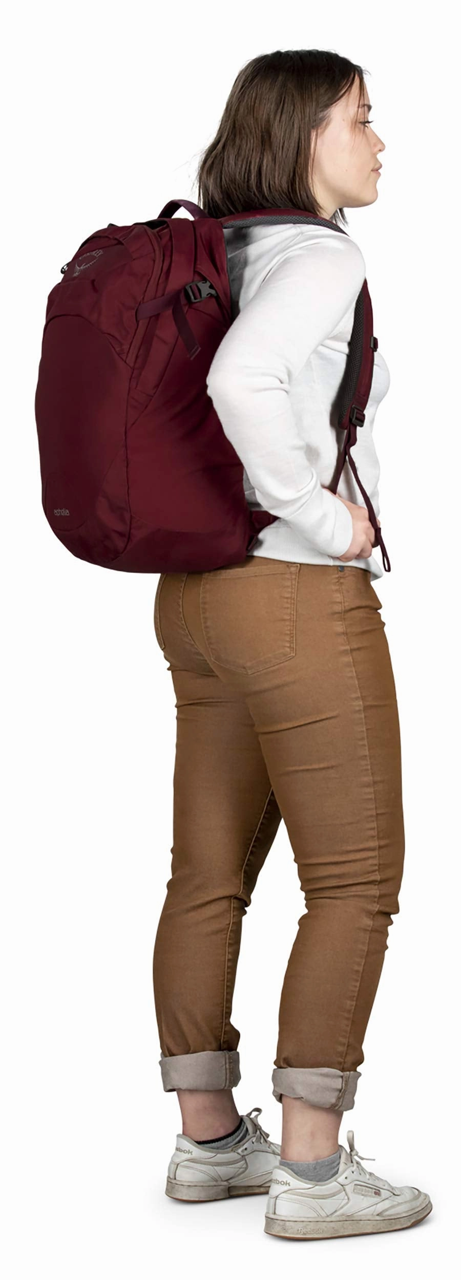 Osprey Packs Aphelia Women's Laptop Backpack, Red Herring