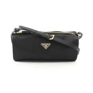 Prada Re-Nylon Pouch Saffiano Leather Crossbody