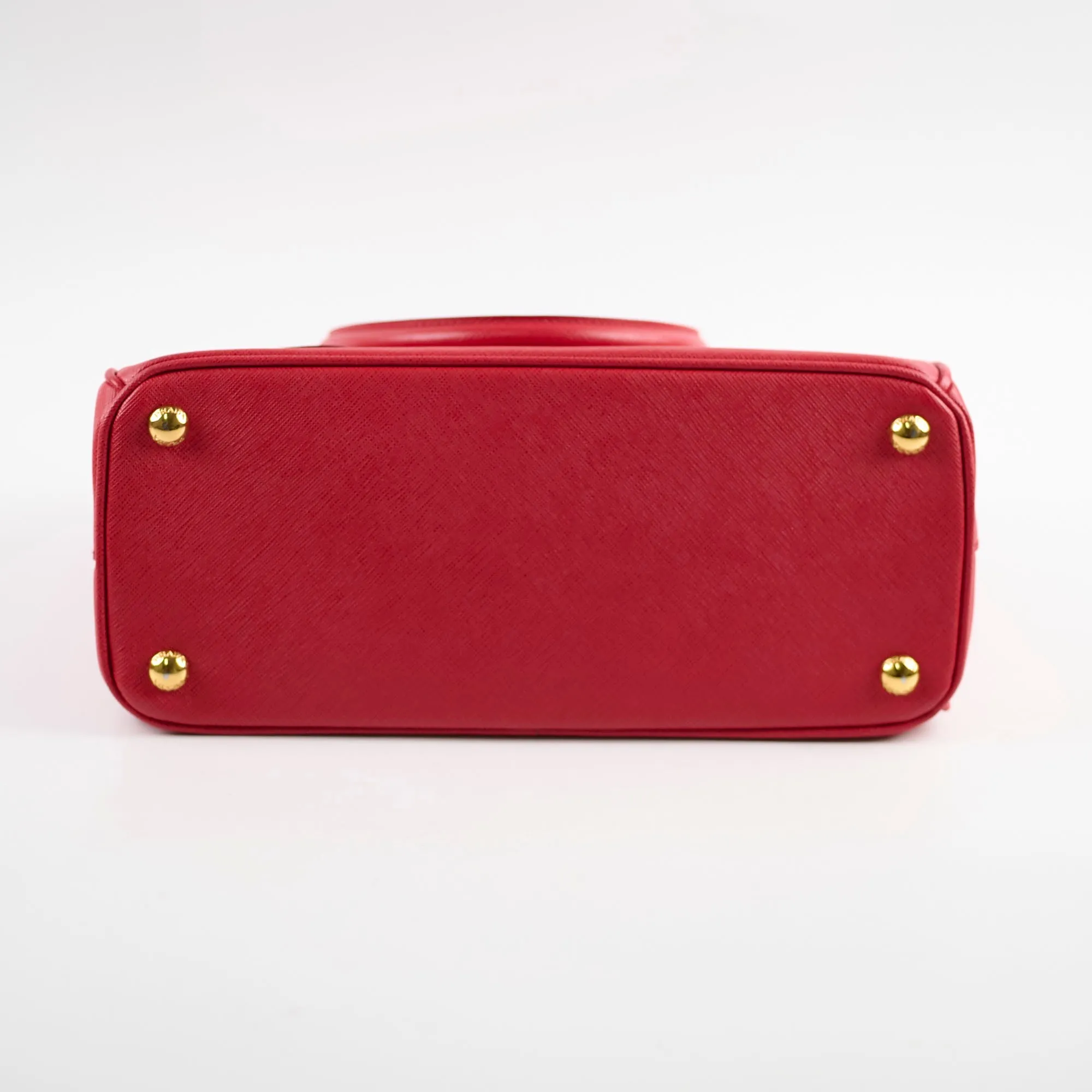 Prada Saffiano Red Small Shoulder Bag