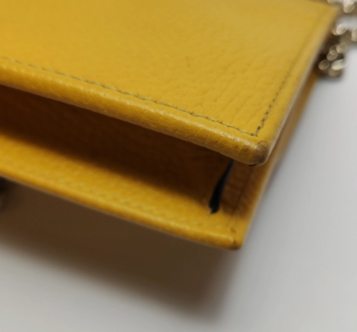 Preloved Gucci Crossbody Bag 19cm yellow 24111378942685