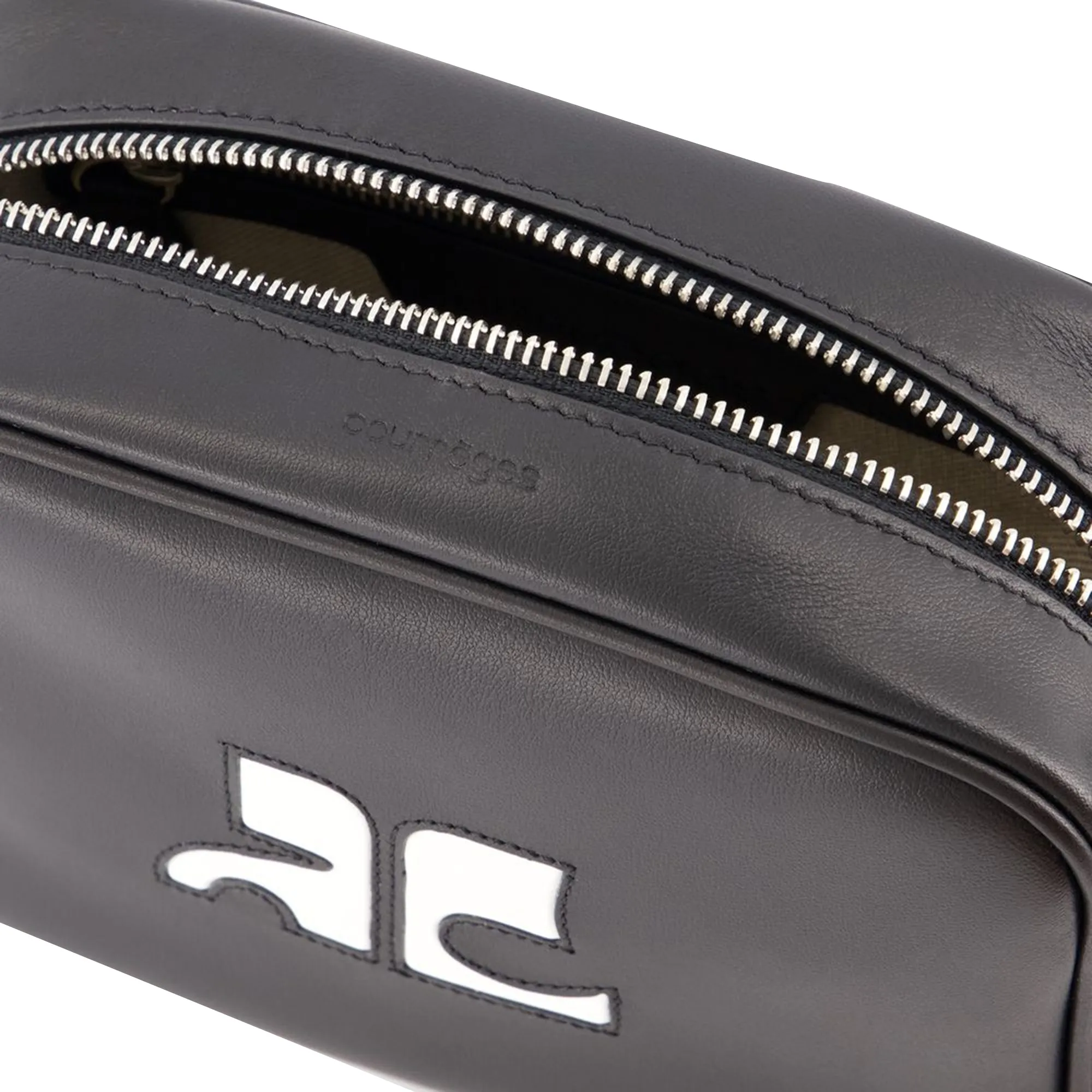 Reedition Camera Crossbody - Courreges - Leather - Black