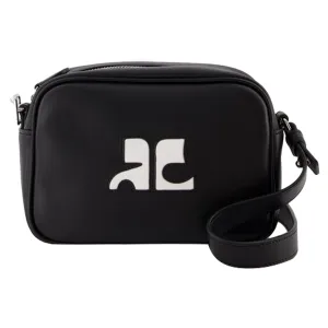 Reedition Camera Crossbody - Courreges - Leather - Black