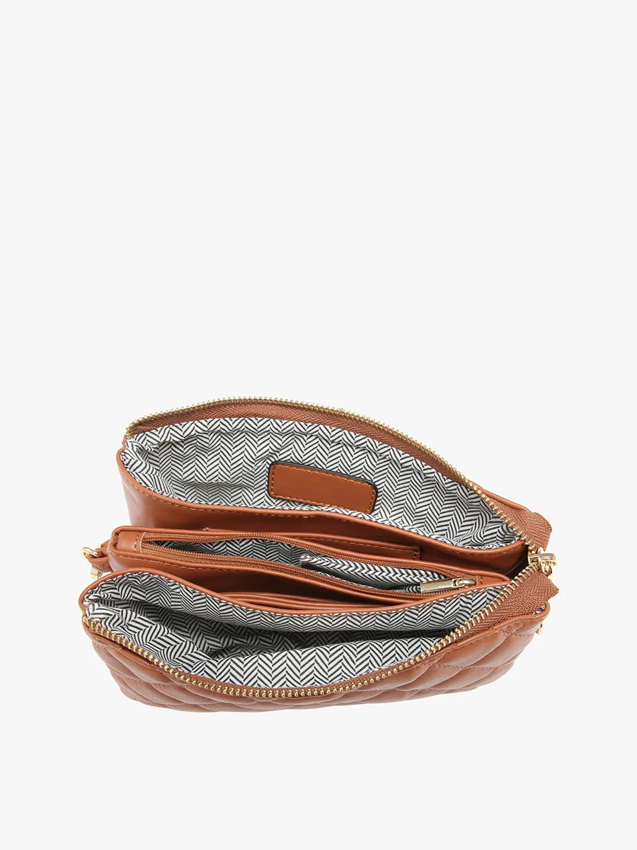 Riley Vegan Quilted Crossbody