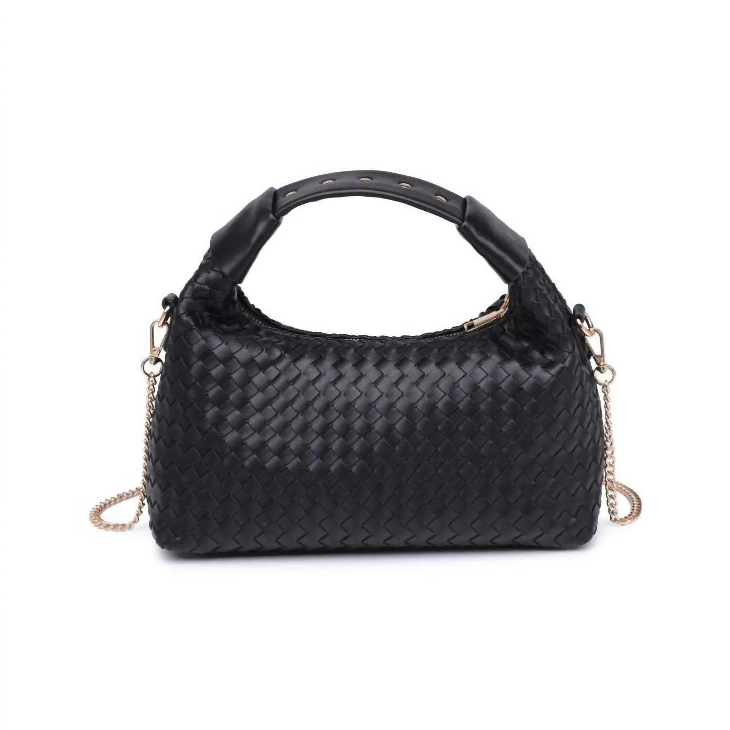 Ripley Woven Crossbody In Black