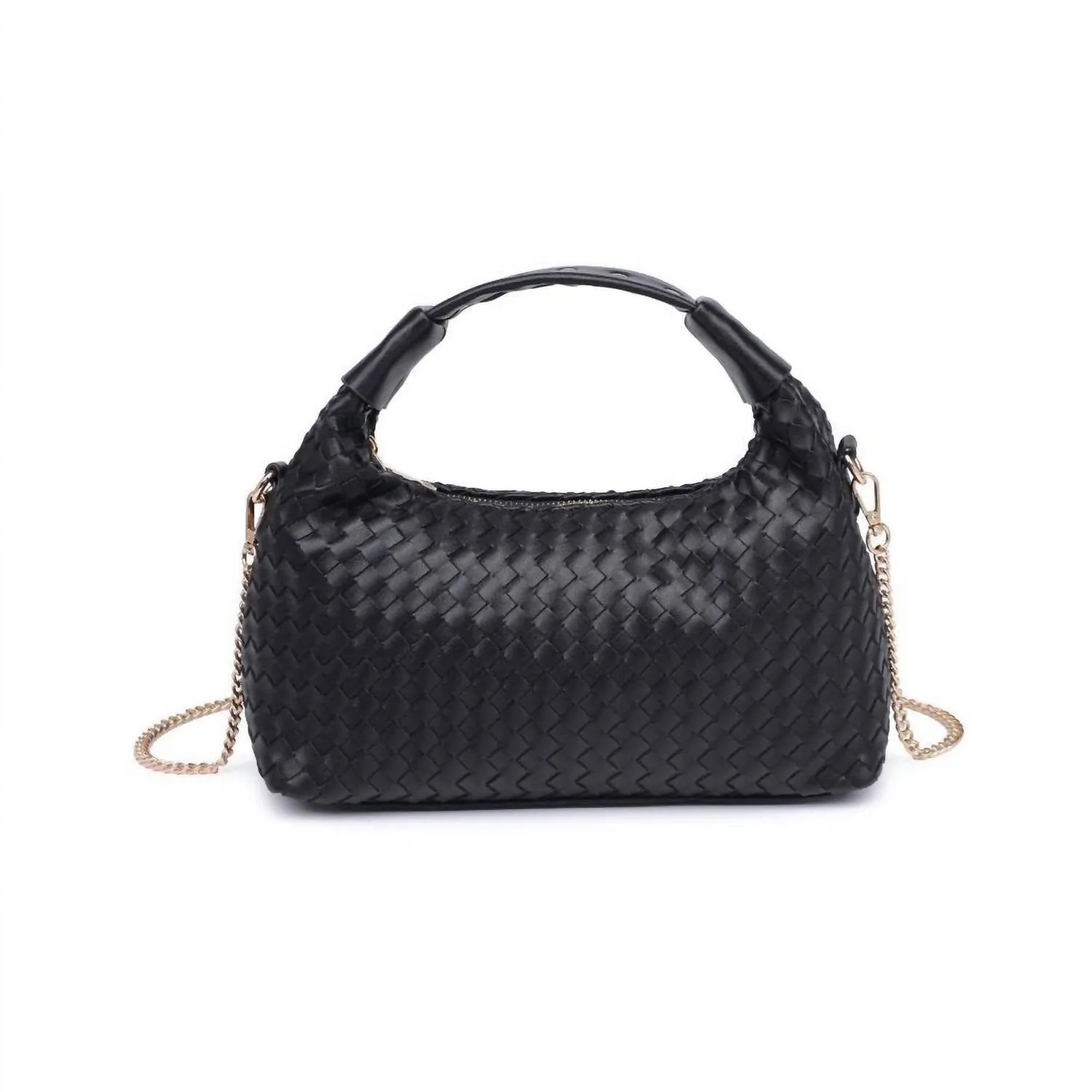 Ripley Woven Crossbody In Black