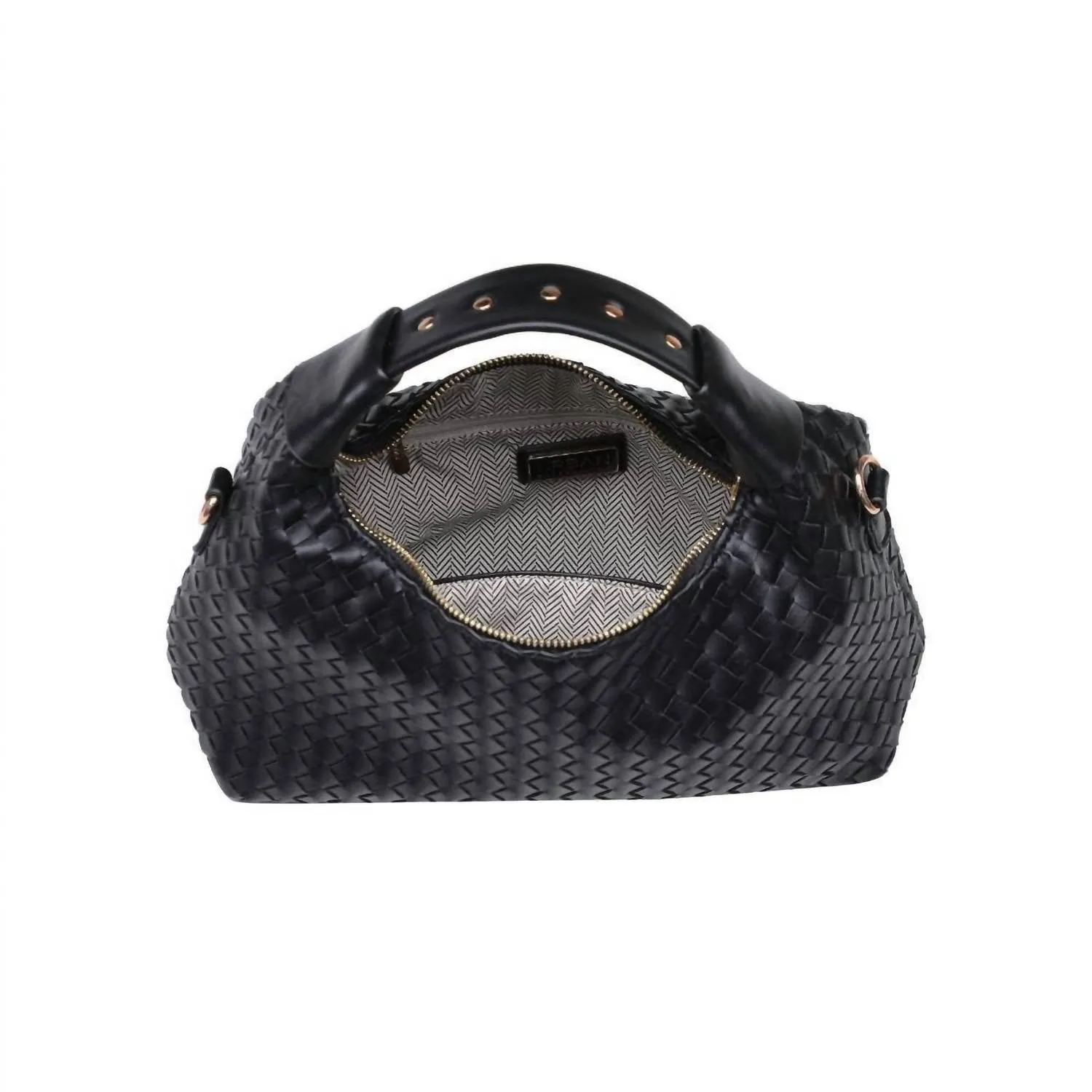 Ripley Woven Crossbody In Black