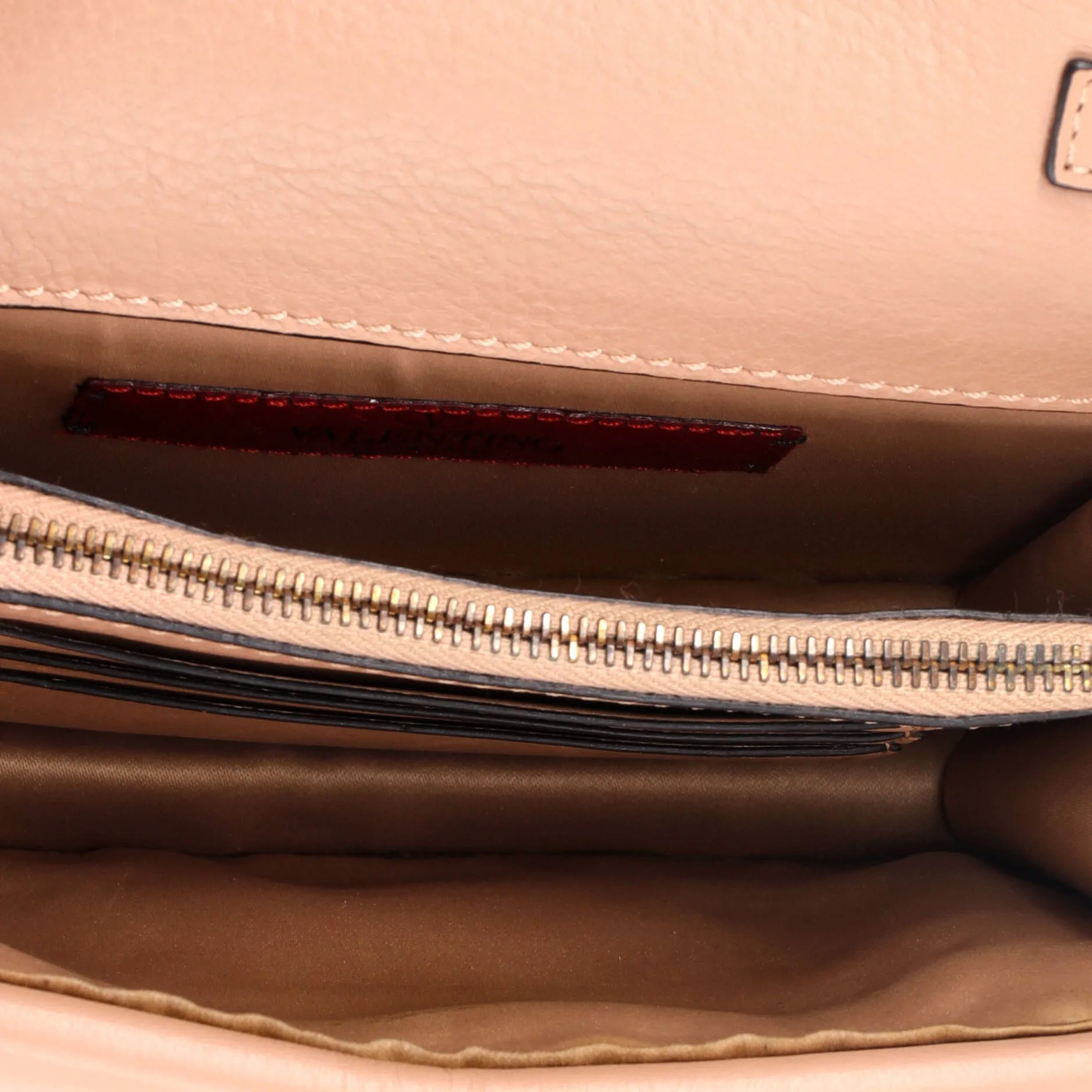 Rockstud Pouch Crossbody Bag Leather Mini