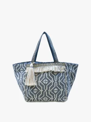 Rue Printed Cotton Tote