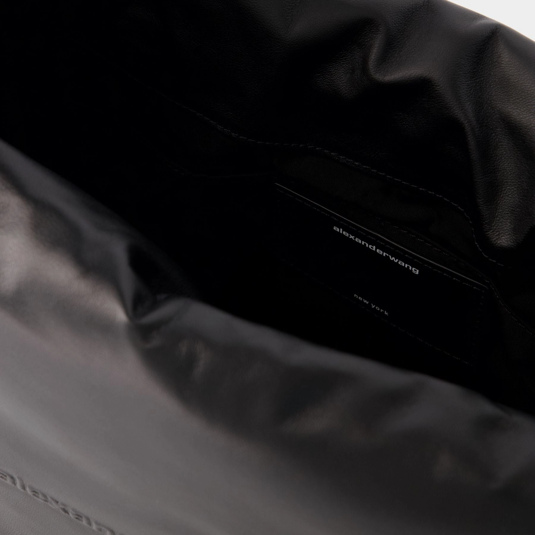 Ryan Puff Small Bag - Alexander Wang - Leather - Black