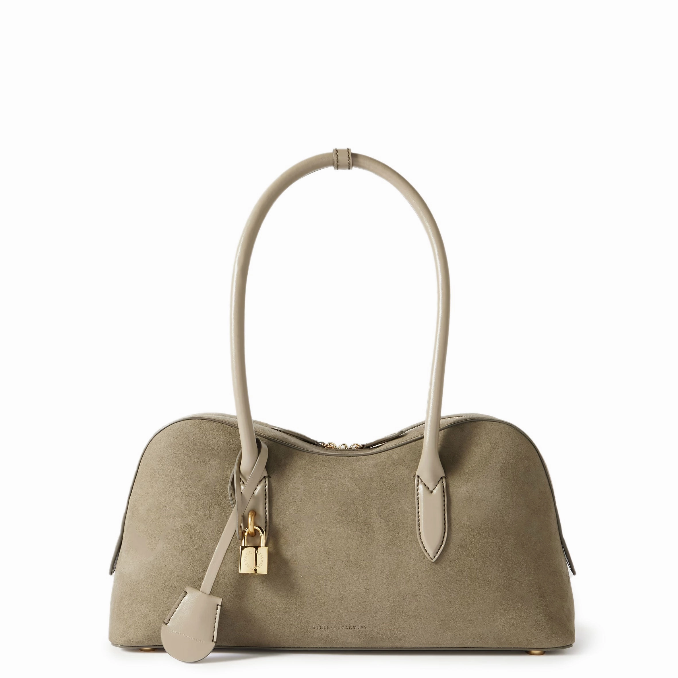 Ryder Shoulder Bag, Suede, Khaki