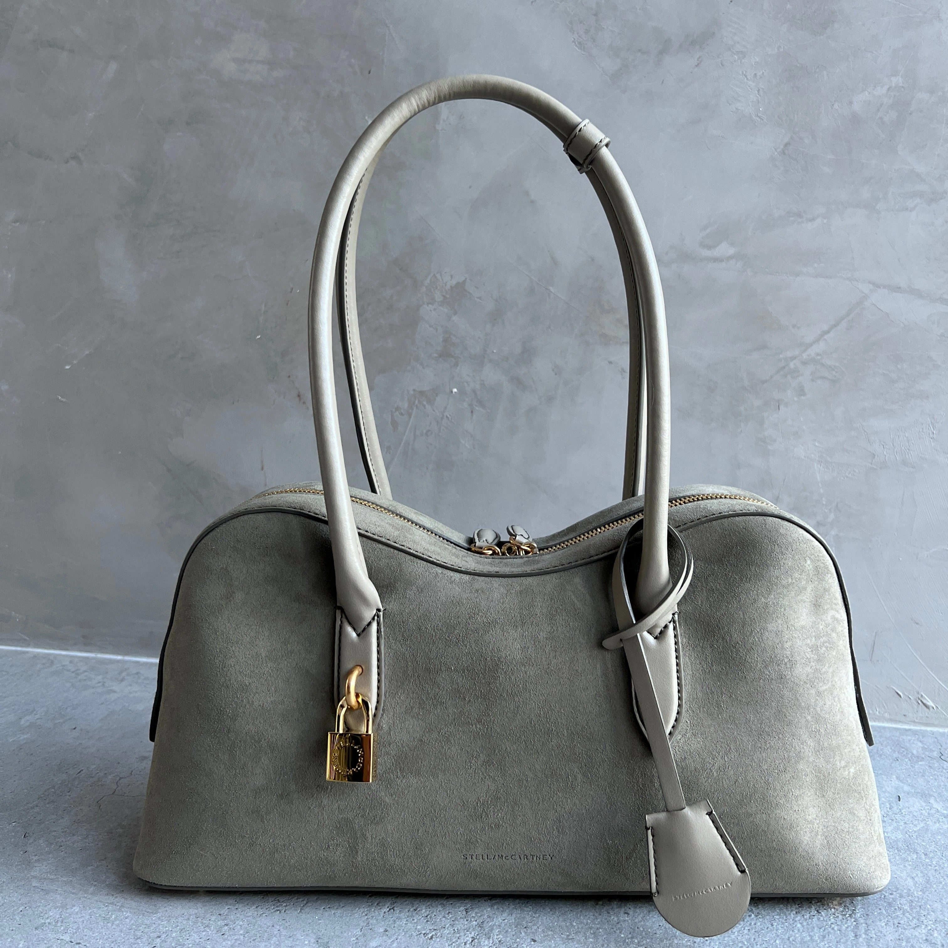 Ryder Shoulder Bag, Suede, Khaki