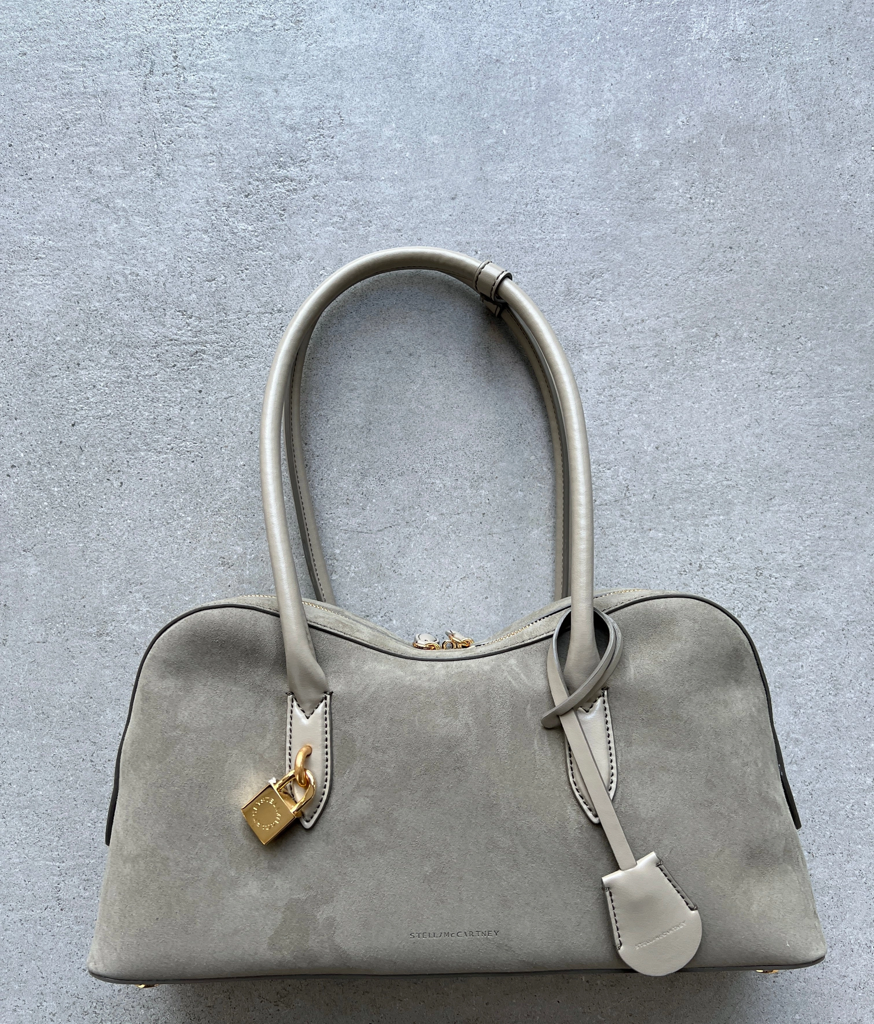 Ryder Shoulder Bag, Suede, Khaki