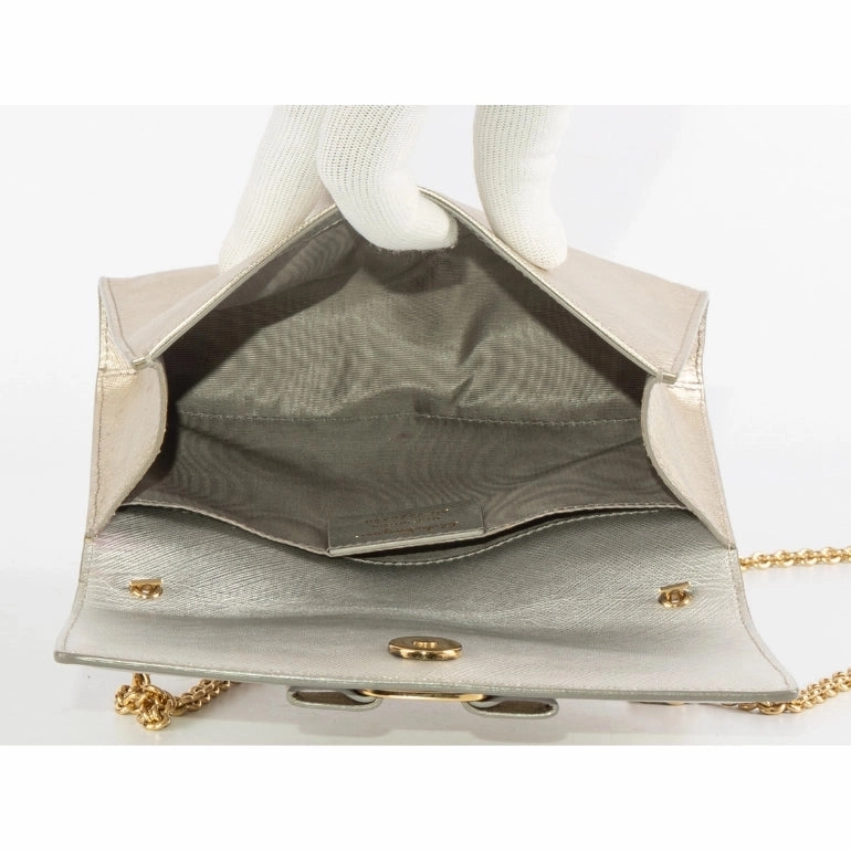 Salvatore Ferragamo Vara Bow Chain Crossbody Bag