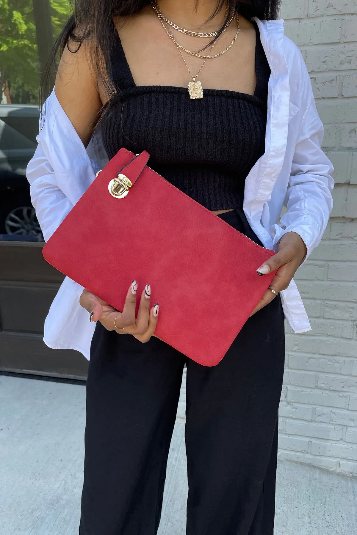 Sarah Vegan Clutch