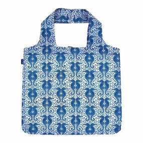 Seahorses blu Reusable Shopping Bag-Machine washable