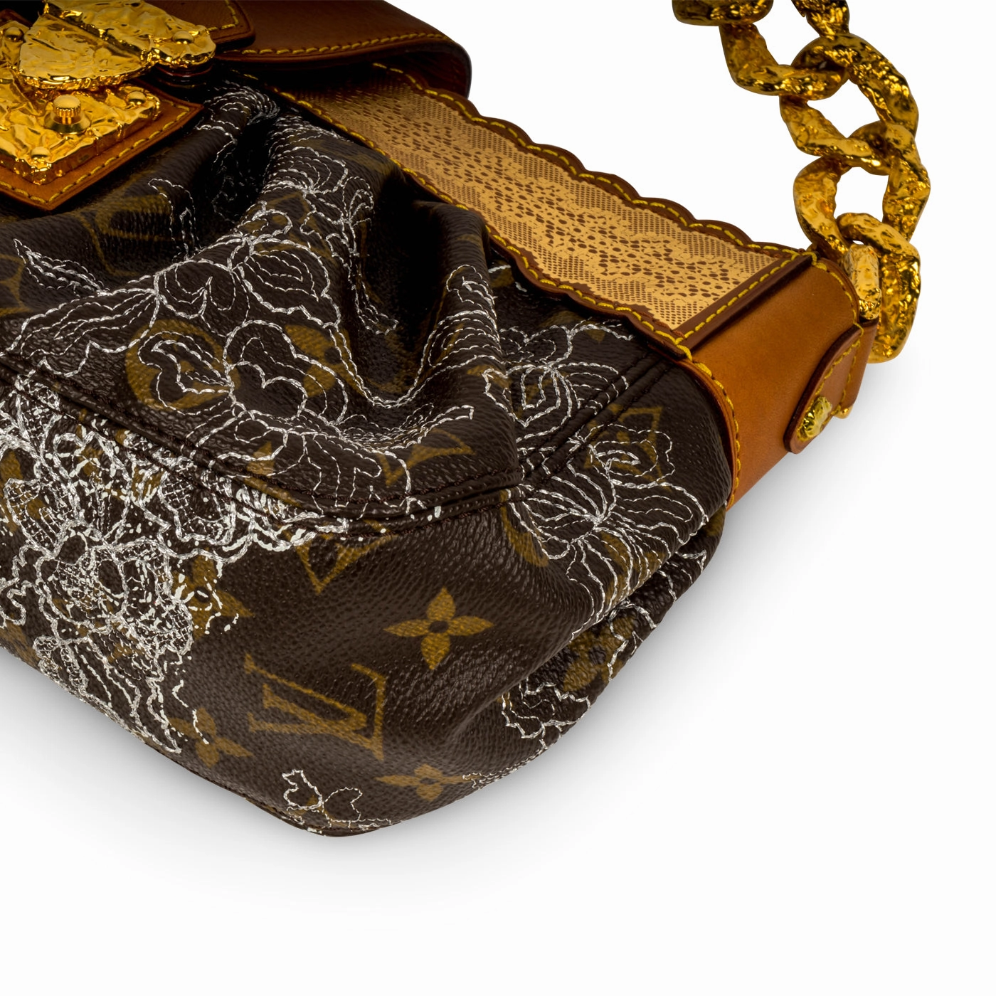 Shoulder Bag - Monogram Dentelle