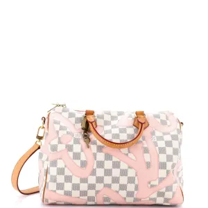 Speedy Bandouliere Bag Limited Edition Damier Tahitienne 30