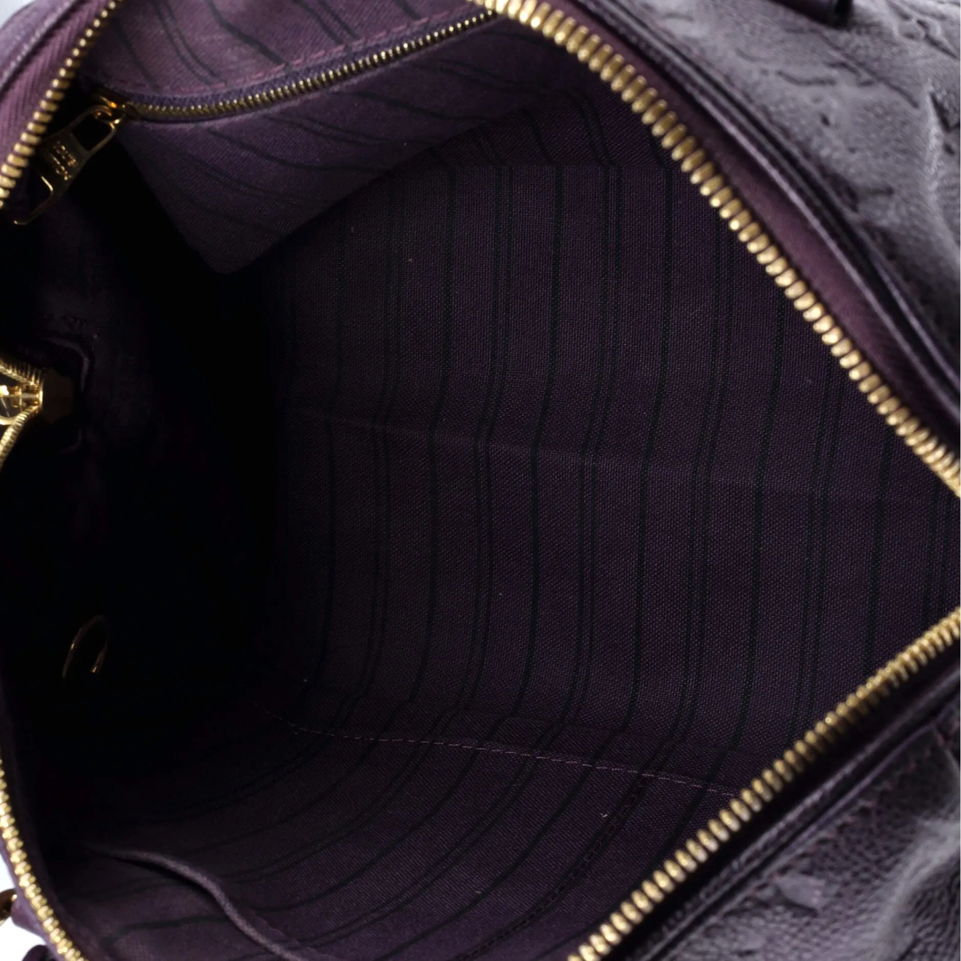 Speedy Bandouliere Bag Monogram Empreinte Leather 25