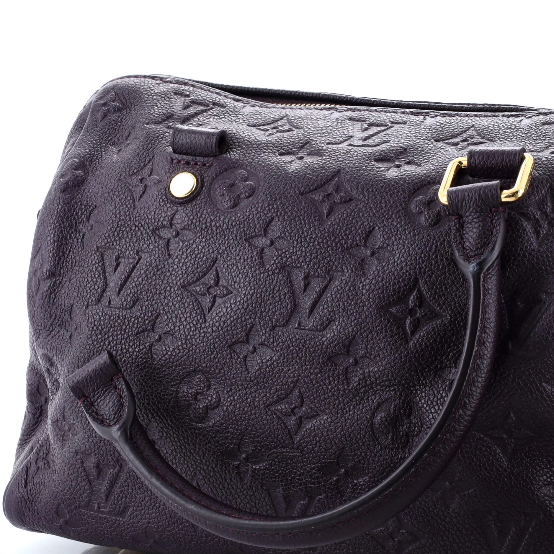Speedy Bandouliere Bag Monogram Empreinte Leather 25